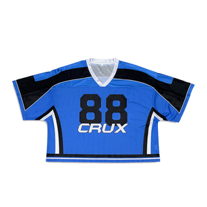 Nuevo producto de calidad, el mejor diseño para hombres, camiseta de fanático del fútbol americano con manga corta para ropa deportiva, bordado con logotipo personalizado - Product Image 1