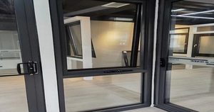 Puerta Abatible Interior de Alta Resistencia Astral Ultra Serie 128 con Vidrio Aislante de 6+12A+6mm para Proyectos de Construcción e Inmobiliarios - Product Image 2