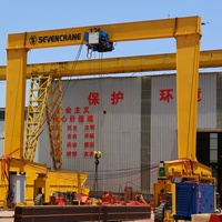 Crane RTG Efisiensi Tinggi untuk Logistik Gudang 40t dengan Posisi Otomatis dan Sensor Anti-Tabrakan