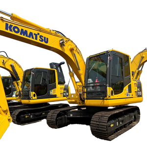 Excavatrice sur chenilles Komatsu PC110 d'occasion, d'origine japonaise, matériel de construction à vendre - Product Image 1