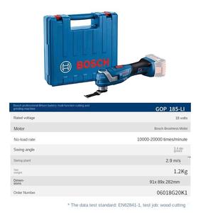 GOP185 <span class=keywords><strong>Batterie</strong></span> au lithium 18V, machine de coupe universelle rechargeable, pelle électrique multifonctionnelle, coupe, 1 an - Product Image 4