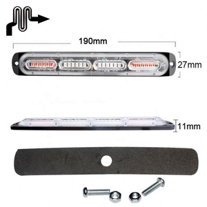 Lumière stroboscopique à DEL verte, blanche, <span class=keywords><strong>orange</strong></span>, pour camion, 12-24V, feux clignotants stroboscopiques à DEL - Product Image 5