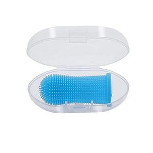 Brosse à dents pour animaux de compagnie Produits de nettoyage pour chats et chiensBrosses à dents de nettoyage buccal Poils en silicone - Product Image 6