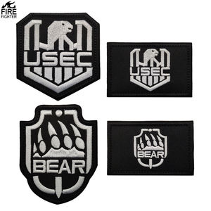Escape From Tarkov USEC Bear Eagle Transfer broderie Cloth Applique crochet boucle tactique broderie Patch - Product Image 1