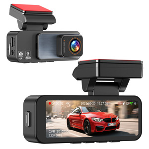 외국 무역용 <span class=keywords><strong>HD</strong></span> 드라이빙 레코더 170도 각도 전후방 듀얼 렌즈 모션 감지 다국어 지원 와이파이 지원 야간 차량용 - Product Image 1