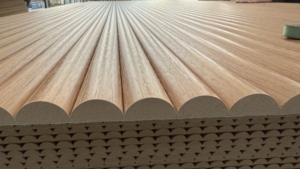 Paneles Acústicos Modernos de Madera de Roble Flexible, Paneles de Madera MDF para Pared, Insonorizantes, para Dormitorio, Hospital, Comedor, Sala de Estar, Hotel - Product Image 3