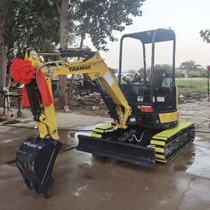 Mini-excavatrice sur chenilles Yanmar ViO23-6 de 2 tonnes, excavatrice compacte à queue zéro, godet de 0,07 m, système hydraulique, puissance de 14 kW, fabrication japonaise, pour la construction - Product Image 2