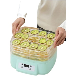 Máquina Deshidratadora Doméstica Pequeña de 6 Bandejas de Acero Inoxidable para Frutas y Verduras, Máquina de Secado de Frutas y Verduras - Product Image 1