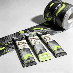 Emballage alimentaire <span class=keywords><strong>stratifié</strong></span> pour suppléments de collagène, impression hélio, résistant à l'humidité, recyclable, sachet stick, chewing-gum, aliments pour animaux de compagnie - Product Image 5