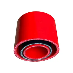 Pin zheng Nhà cung cấp chất lượng cao gia cố Màu Đỏ Silicone ống cao su