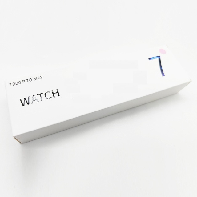 T900 Pro MAX Smart Watch Space Aluminum Case 44MM Full Touch Screen IPS Display Alarm Clock Call Reminder Function Rubber Band