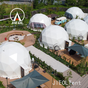 Carpa de cúpula geodésica impermeable de lujo-Tamaños de 6m/8m, con baño y aislamiento de papel de aluminio para glamping y eventos - Product Image 6