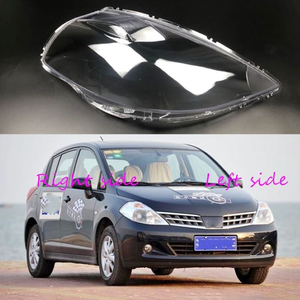 Para <span class=keywords><strong>Nissan</strong></span> Tiida Sentra Rogue <span class=keywords><strong>Qashqai</strong></span> Altima Sunny Murano, cubierta de lente de Faro, cubierta de cristal para lámpara de cabeza, cubierta de faro - Product Image 6