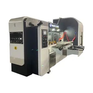 Precio sorpresa Máquina para fabricar cajas corrugadas Máquina troqueladora de impresión flexográfica a base de tinta de agua