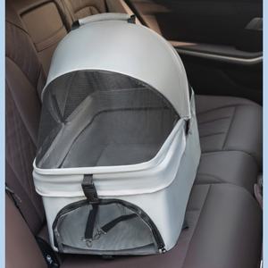 Vente chaude facile à plier doublure amovible panier de rangement <span class=keywords><strong>poussette</strong></span> pour <span class=keywords><strong>chien</strong></span> de compagnie souple pour <span class=keywords><strong>chien</strong></span> chat voyage chariot pour animaux de compagnie transporteur avec roue - Product Image 6