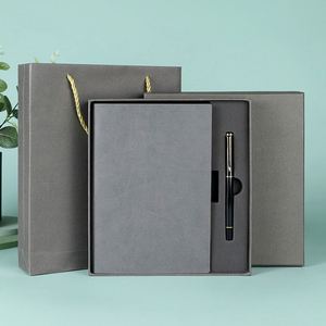 Custom Logo Eco-friendly A5 Notebook Pen <b>Gift</b> Set Silk Screen Printed Cover Magnet Souvenir Corporate Business Earth Day <b>Gift</b> - Product Image 6