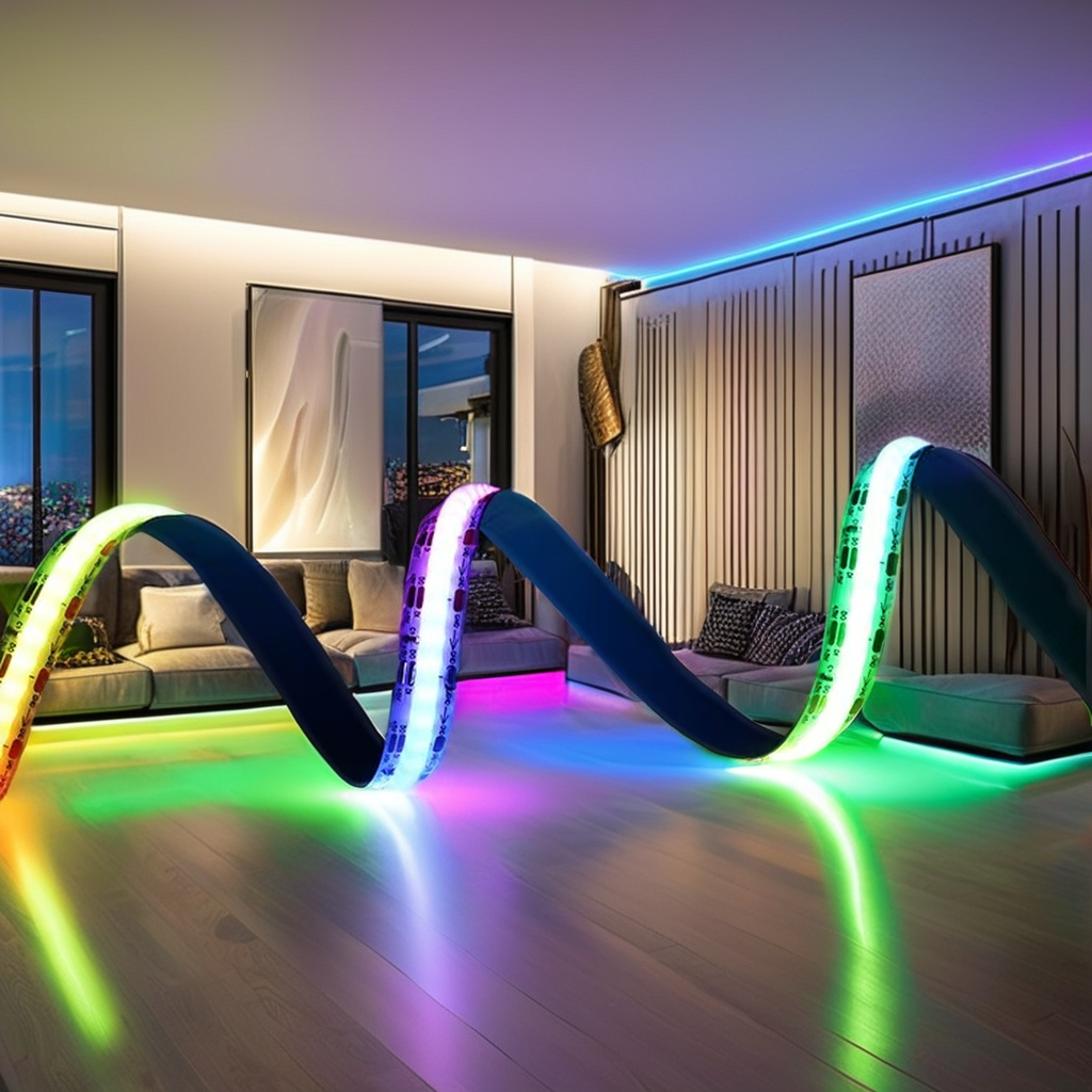 24V RGB+IC COB LED Strip WS2811 Smart Pixel Addressable Strip Light