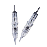 Aiguilles professionnelles de tatouage de cartouche jetable de 660D-D pour la machine permanente de tatouage de lèvres de sourcil de maquillage (stérilisée)