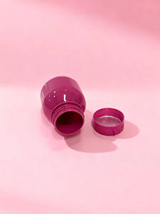 OEMカスタム120ml着色プラスチックPET食品グレードボトルチューインガムキャンディー & 薬スクリューキャップ付きシルクスクリーン印刷 - Product Image 5