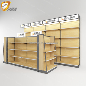 Fabricante de fábrica <span class=keywords><strong>Tienda</strong></span> minorista Tablero trasero plano <span class=keywords><strong>Tienda</strong></span> de supermercado de Servicio Ligero Estantes de exhibición Estante de exhibición - Product Image 3