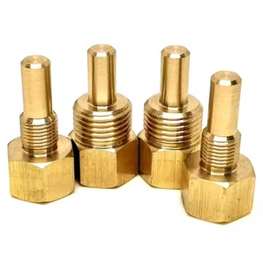 Cubierta de sensor de latón duradera diseñada con precisión para revestimiento anticorrosión de precisión para entornos hostiles Sensores de temperatura - Product Image 5