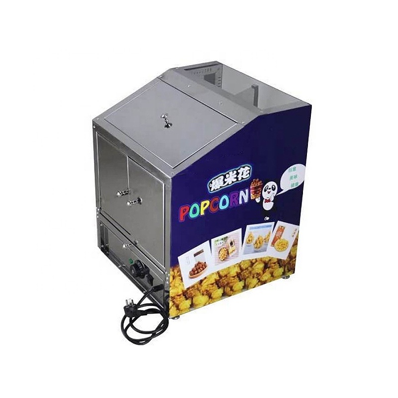 CE professional automatic snack euipments commercial electric industrial popcorn machine