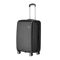 Valise de cabine rigide personnalisée en métal avec logo, 20, 24, 28 pouces, ensemble de bagages durables, mini valise à roulettes
