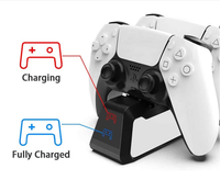 Support de chargeur de contrôleur sans fil indicateur LED type-c pour Sony Playstation 5 PS5 Station de charge rapide double