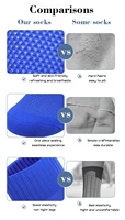 Chaussettes de football en tissu recyclé écologiques en gros, respirantes, douces et rembourrées, avec logo personnalisé, en vrac, OEM