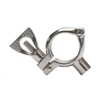 Pince de suspension de tuyau en acier inoxydable de qualité ISO 304 & 316 support réglable pour raccords de tuyauterie ceinture et assemblage de vis
