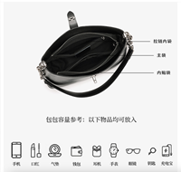 Sac à bandoulière en cuir véritable AndoBag, nouveau sac coréen à chaîne pour femmes et filles, sac seau pour trajets quotidiens, sac à bandoulière, sac à main pour usage quotidien