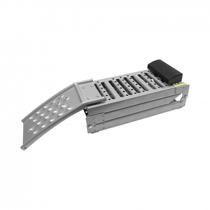 <span class=keywords><strong>Rampe</strong></span> de chargement pliable en <span class=keywords><strong>fer</strong></span> pour moto et VTT, planche de pont portable à trois plis - Product Image 4