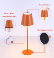 Lampe de bureau/étude LED moderne multicolores professionnelle, commande tactile, CRI 90 élevé, métal, sans fil, E26, dimmable