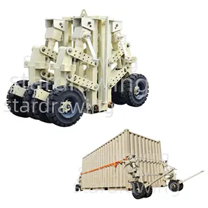 S-S 15ton tự tải vận chuyển container Trailer nâng hệ thống bánh xe