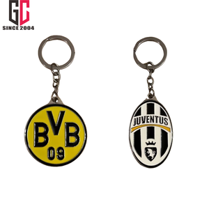 14 tahun pabrik kustom Logo klub sepak bola logam enamel gantungan kunci FC tim sepak bola Logo gantungan kunci 2 - Product Image 3