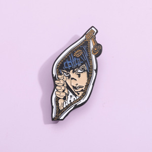 Spilla Personalizzata Creativa con Personaggi Anime, Souvenir Promozionale con Pin Smaltato a Forma di Persone dei Cartoni Animati - Product Image 3
