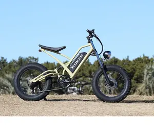 Bicicleta eléctrica de 20 pulgadas de neumático ancho, 48V, 2022 W/750W, bicicleta de montaña eléctrica, scooter de ciudad, novedad de 1000