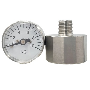 BECO 28mm bar Stainless Steel Manometer,<strong>pressure</strong> <strong>Gauge</strong> for Valve Positioner , <strong>Bourdon</strong> Tube <strong>Pressure</strong> <strong>Gauge</strong> - Product Image 2
