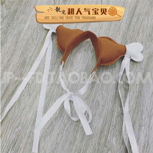 En gros, Bandeau 'Petit Dragon Girl' motif 'Auntie Chicken Leg', Accessoires amusants pour fêtes de mariage, Coiffe pour animaux de compagnie motif 'Auntie Chicken Leg' pour chats et chiens - Product Image 4