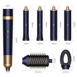 Haartrockner & Styler 7-in-1: Heißluft-Styler mit Düse, Diffusor, Bürste, Glätteisen, Kamm und Lockenstab für zu Hause - Product Image 5