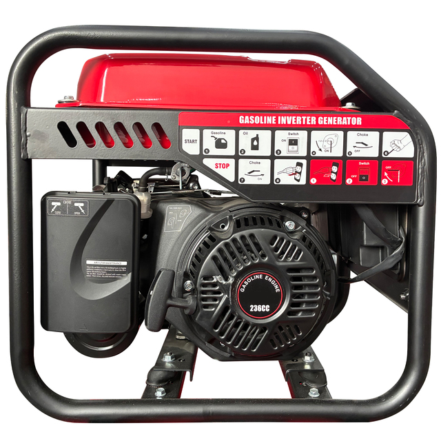 Portable Gasoline Generator Power 5000 Watts 120V 230V Inverter Generator Silent 4500w