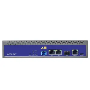 PREMIER 1 pon端口GPON OLT 1端口和10G SFP 2 RJ45，具有Telnet CLI WEB管理功能1U 19英寸迷你GPON OLT