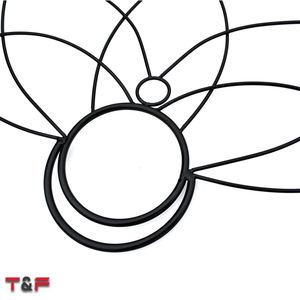 Ventilador de fuego <span class=keywords><strong>Lotus</strong></span> Fire Fan de 5 mechas con marco cosido, ligero, para práctica de fuego - Product Image 5