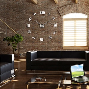 Nhà Máy Trực Tiếp Phong Cách Nghệ Thuật Thiết Kế Net Red Quartz Antique Đồng Hồ Treo Tường Nhựa Miễn Phí Đấm Tự Làm Đồng Hồ Treo Tường Cho Phòng Khách Trang Trí - Product Image 3