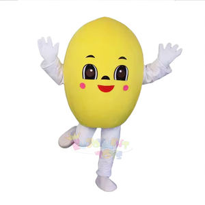 Costumes de mascotte de fruits les plus populaires, costumes de mascotte de pastèque, de citron, de banane et de poire pour Halloween, fête de Noël - Product Image 3