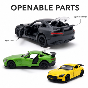 Vente en gros YZMODEL Modèle miniature de supercar DIVO à rétrofriction à l'échelle 1:36, en alliage, avec <span class=keywords><strong>portes</strong></span> ouvrantes, finition course, jouet écologique en métal - Product Image 3