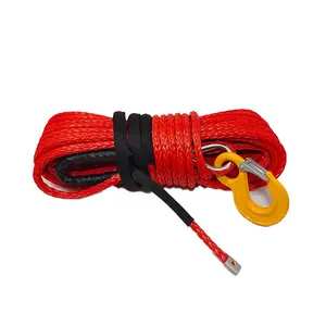 12 Strand Uhmwpe Rope Manufacturers Uhmwpe 12 Strand Braid Tow Winch Rope For Cars