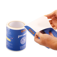 Étiquettes holographiques personnalisées pour flacons en verre de 2 ml, 3 ml, 5 ml, 10 ml, autocollants pour emballages, étiquettes imperméables pour flacons de cosmétiques