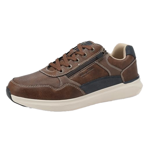 Chaussures de marche légères et respirantes pour hommes automne/hiver, mode personnalisée, semelle épaisse, sport décontracté - Product Image 1