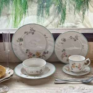 Vaisselle en céramique, tasses à café, assiettes, assiettes plates, assiettes à soupe, assiettes à dessert, bols et assiettes en céramique - Product Image 4